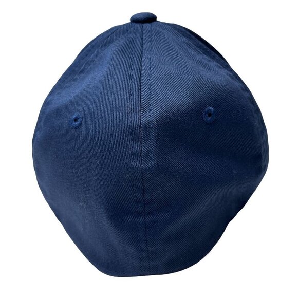 Advanced Training Institue Hat Cap Fitted SM Adult Blue Flex Fit Logo Mens - Picture 5 of 8